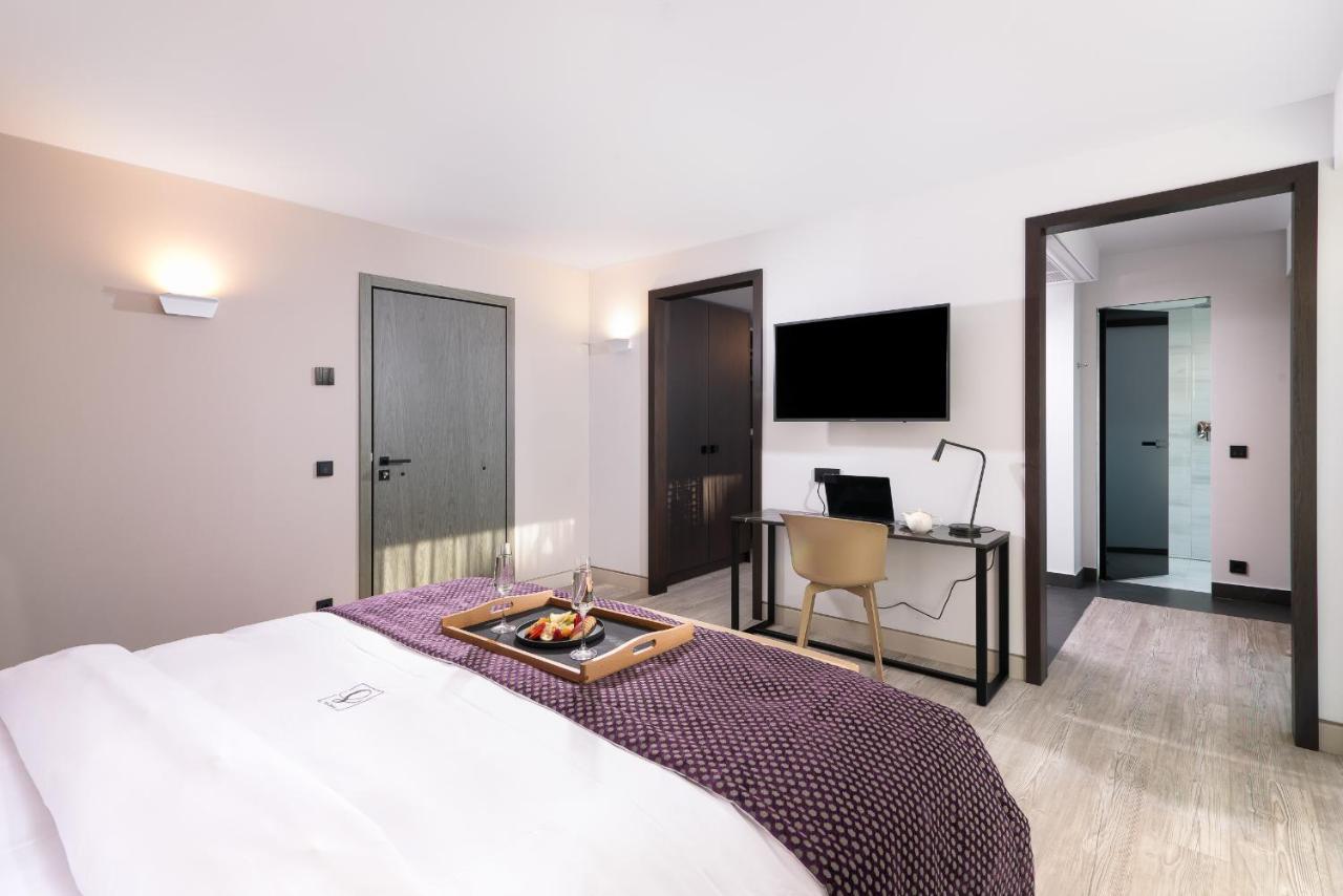 S Hotel Boutique Saloniki Zewnętrze zdjęcie A room at the hotel